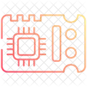 Circuit Board Microchip Microprocessor Icon