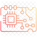 Circuit Board Microchip Microprocessor Icon