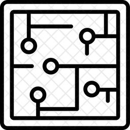 회로 기판  아이콘