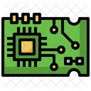 Circuit Board Circuit Microchip Icon