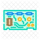 Circuit Board Integration Icon