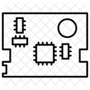 Circuit Board Technology Semiconductor Icon