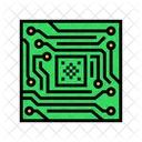 Circuit Board Research Icon