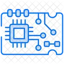 Circuit Board Microchip Microprocessor Icon