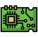 Circuit Board Circuit Microchip Icon
