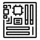 Circuit Board  Icon