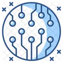 Circuit Board Abstract Technology Latest Technology Icon
