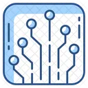 Circuit Board Electronic Board Microprocessor Icon