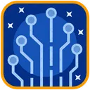 Circuit Board Electronic Board Microprocessor Icon