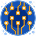 Circuit Board Electronic Board Microprocessor Icon