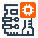 Circuit Board Stem Electronics Icon