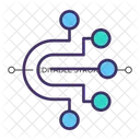 Circuit Board Path Circuit Board Technology Icon