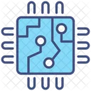 Chip Processor Microchip Icon