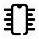 Circuit électronique numérique électronique  Icône