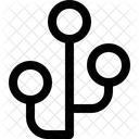 Circuit Digital Electronic Icon