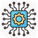 Circuit Chip Processor Icon
