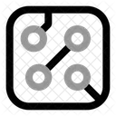 Circuit Chip Processor Icon