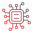 Circuit Integre Microprocesseur Puce De Processeur Icono