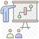 Circuit Training Lineal Color Icon Icon