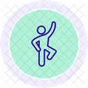 Circuit Training Line Icon Icon