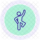 Circuit Training Line Icon Icon