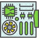 Circuitboard Motherboard Computer Icon