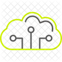 Circuito de nube  Icono