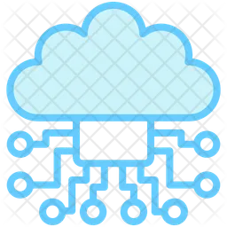 Circuito de nuvem  Ícone