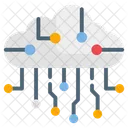 Circuito de nube  Icono