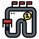 Circuits Racing Competition Icon