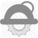 Circular Saw Cutting Icon