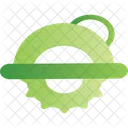 Circular Saw Cutting Icon