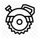 Circular Saw Power Tool Icon