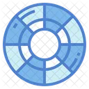 Circular Target Colour Icon