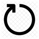 Circular Arrow Right Icon