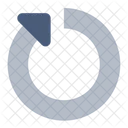 Circular Arrow Right Icon