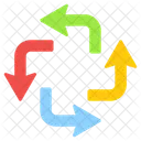 Circular Arrows  Icon