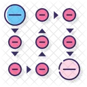 Circular Bending Process  Icon