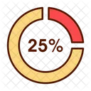 Circular chart  Icon