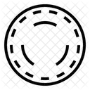 Circular Circuit Lines Circular Circuit Icon