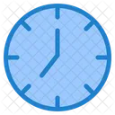 Circular Clock Wall Clock Clock Icon