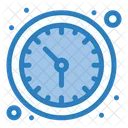Circular Clock Clock Time Icon