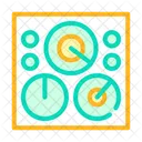 Circular Field Color Icon