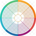 Spectrum Multicolor Circular Icon