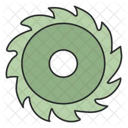 Circular Saw  Icon