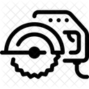 Circular Saw Blade Machinery Icon