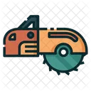 Circular Saw Saw Wood Cutting Icon