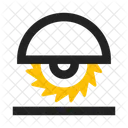 Circular Saw Cutting B Icon