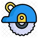 Circular Saw Tool Carpentry Icon