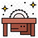 Circular Saw Carpentry Industrial Saw Icon